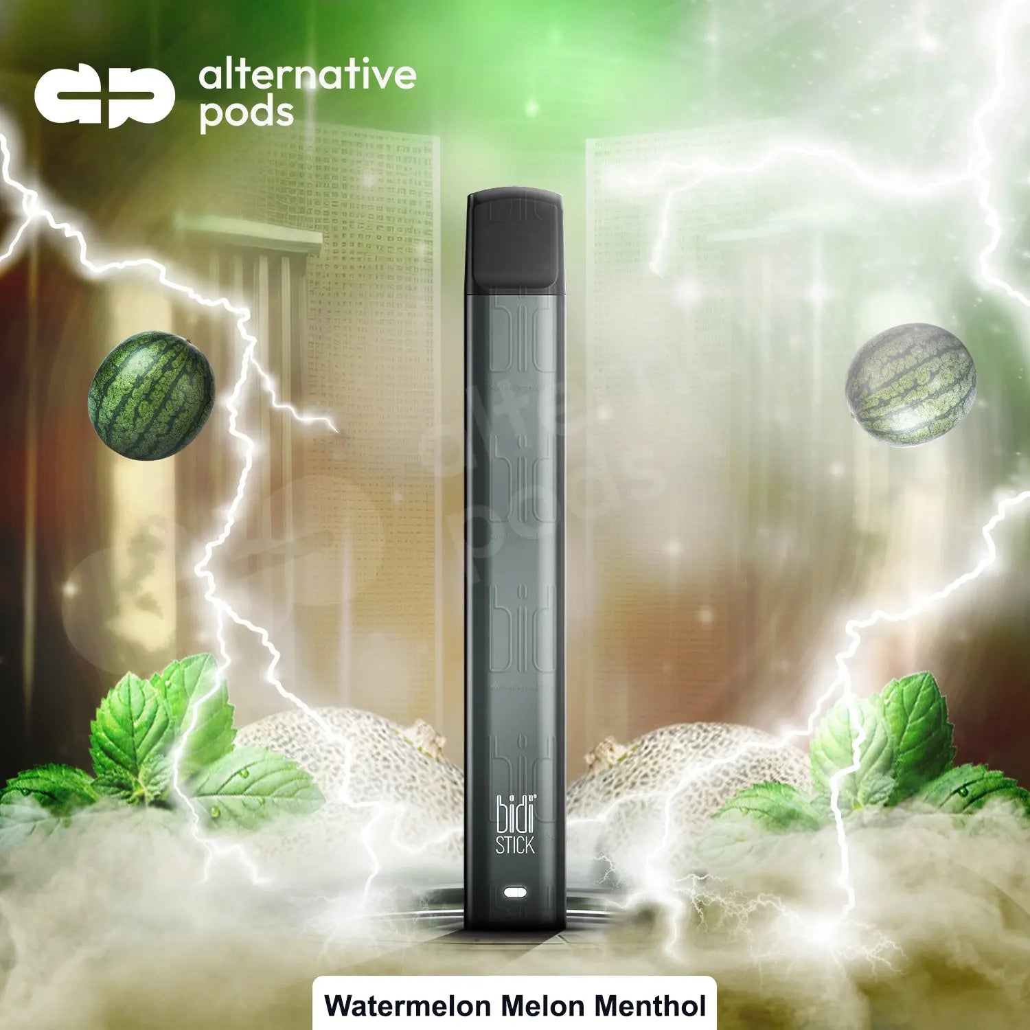 Bidi Stick Disposable Vape - Watermelon Melon Menthol 