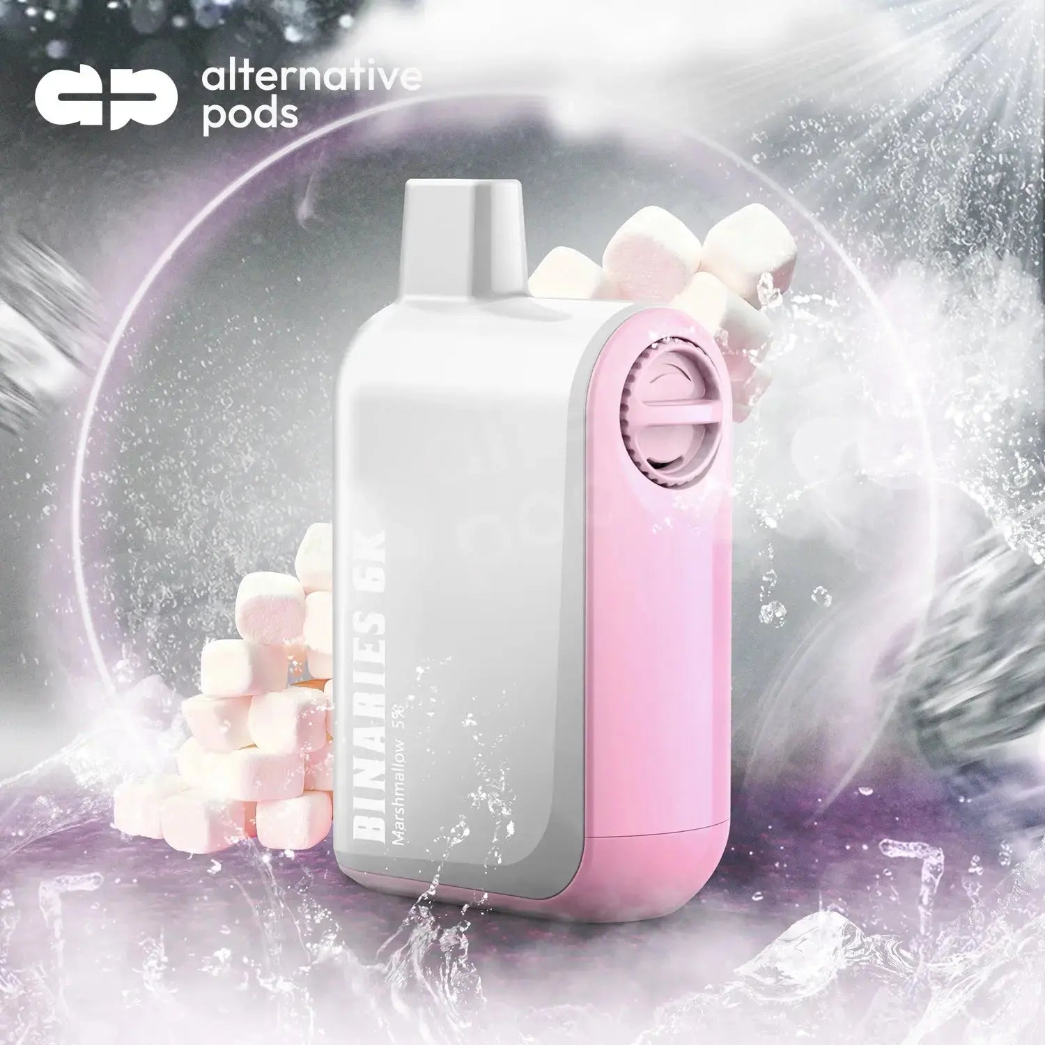 Binaries 6000 Puffs Disposable Vape - Marshmallow 