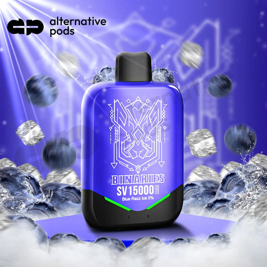 Binaries SV15000 Disposable - Blue Razz Ice 
