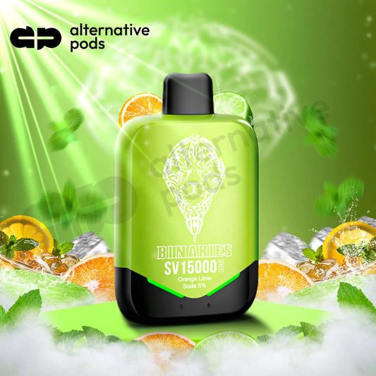 Binaries SV15000 Disposable - Orange Lime 