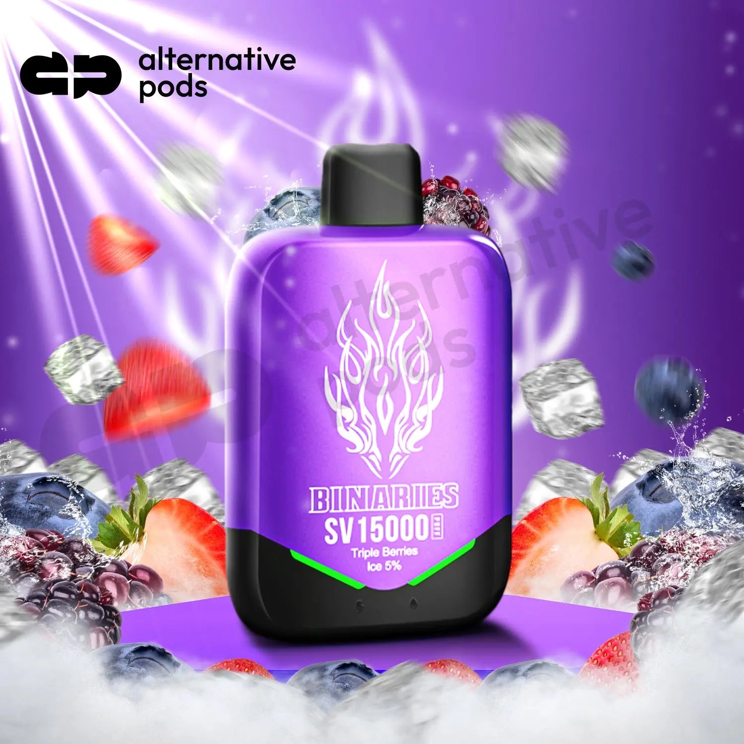 Binaries SV15000 Disposable - Triple Berries 