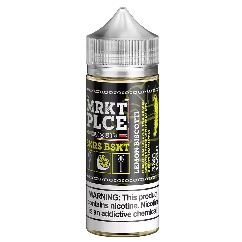 Bkrs Bskt By Mrktplce E-Liquid 100ml - Alternative pods | Online Vape & Smoke Shop