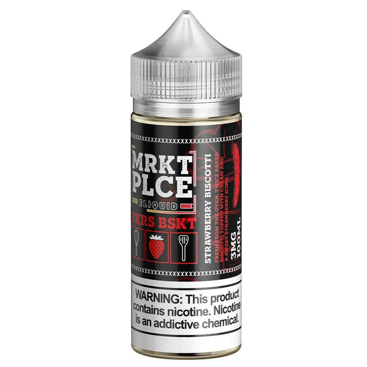 Bkrs Bskt By Mrktplce E-Liquid 100ml - Alternative pods | Online Vape & Smoke Shop