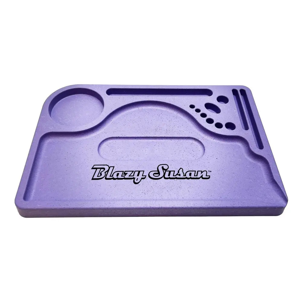 Blazy Susan Hemp Plastic Rolling Trays 12 X 8