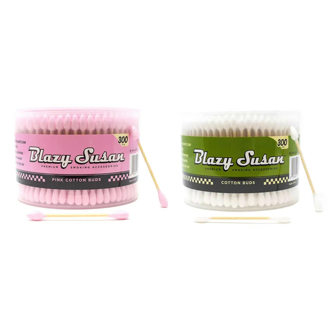 Blazy Susan Pink Cotton Buds - 300ct Jar - Alternative pods | Online Vape & Smoke Shop