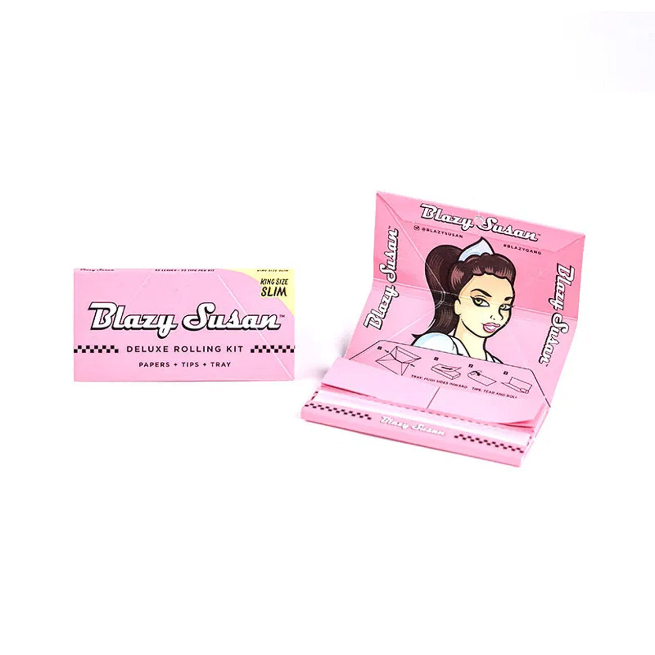 Blazy Susan  King Size Slim Papers Deluxe Rolling Kit