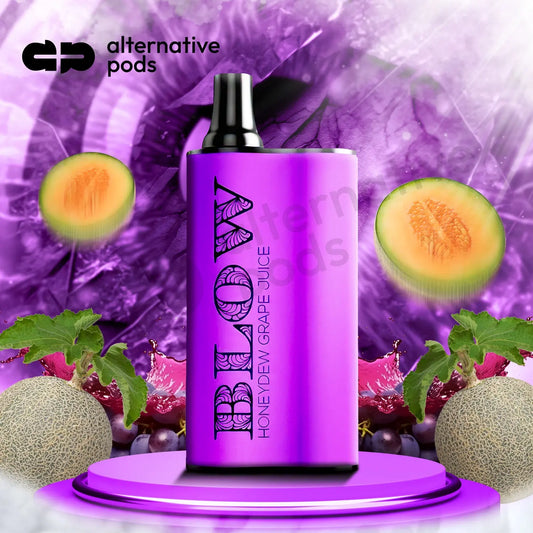 Blow Box Disposable Vape - Honeydew Grape Juice 