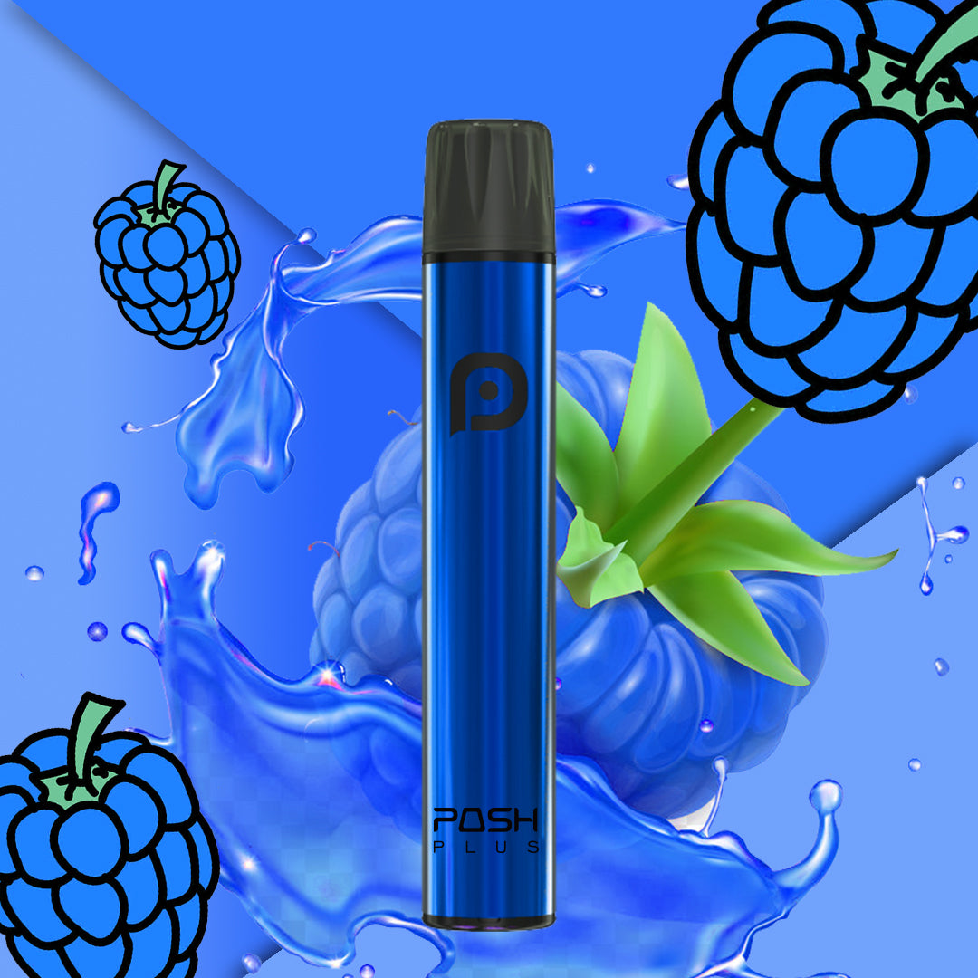 Posh Plus XL Disposable Vape 1500 Puffs-Blue Raspberry