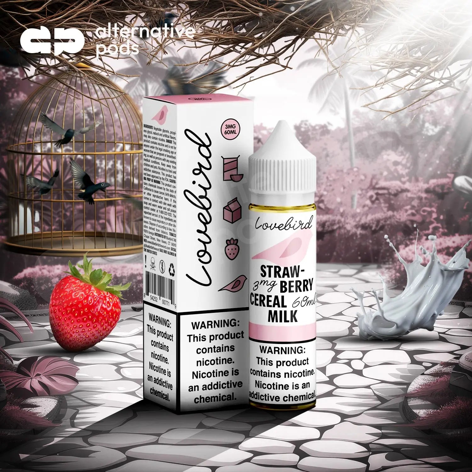 Bluebird E-Liquid 60ML Bluebird - Lovebird 