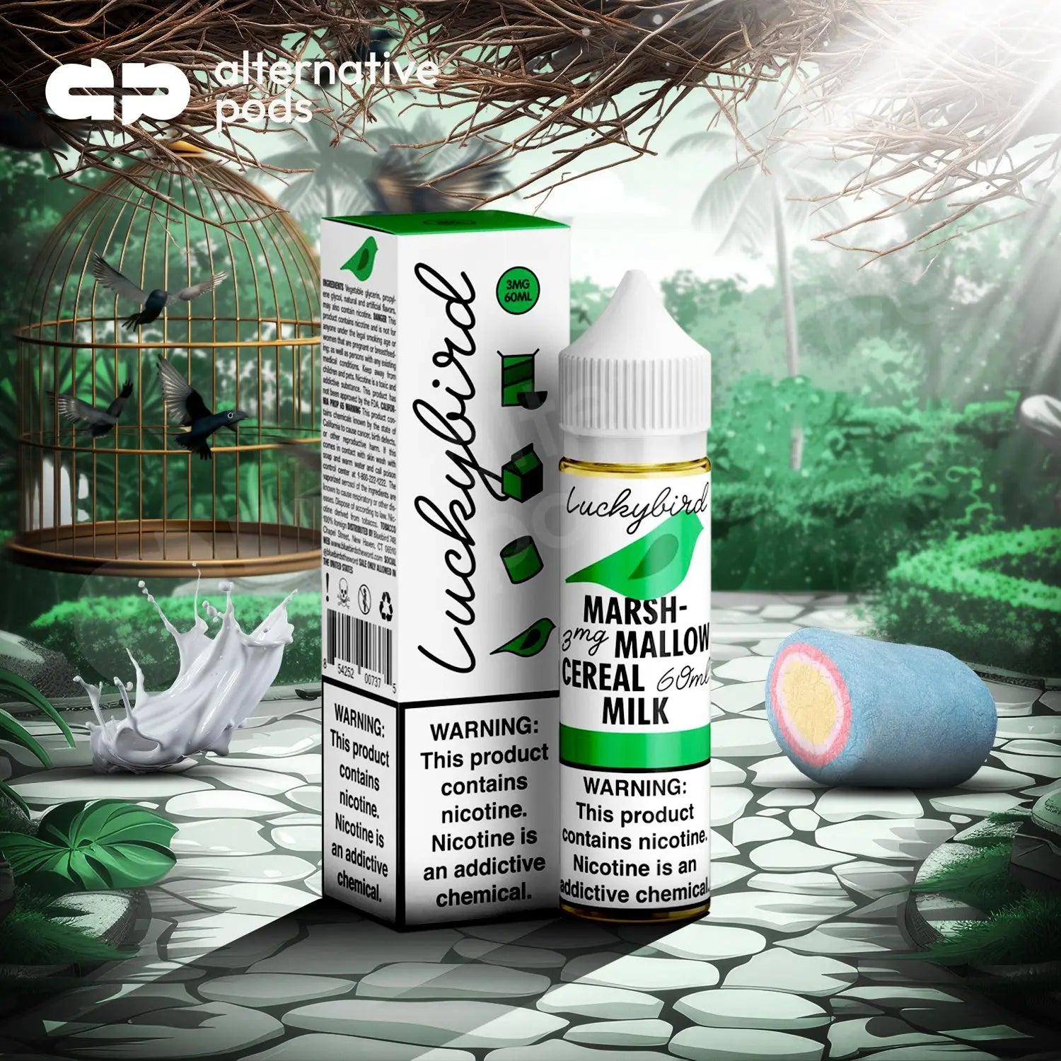 Bluebird E-Liquid 60ML Bluebird - Luckybird 