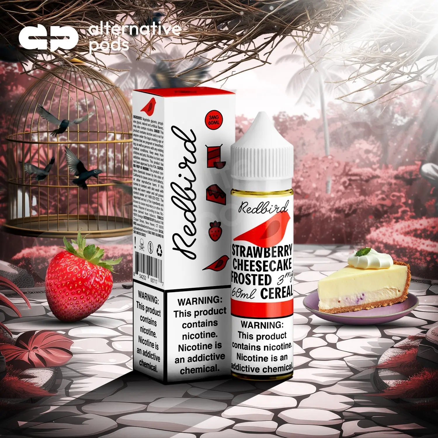 Bluebird E-Liquid 60ML Bluebird - Redbird 