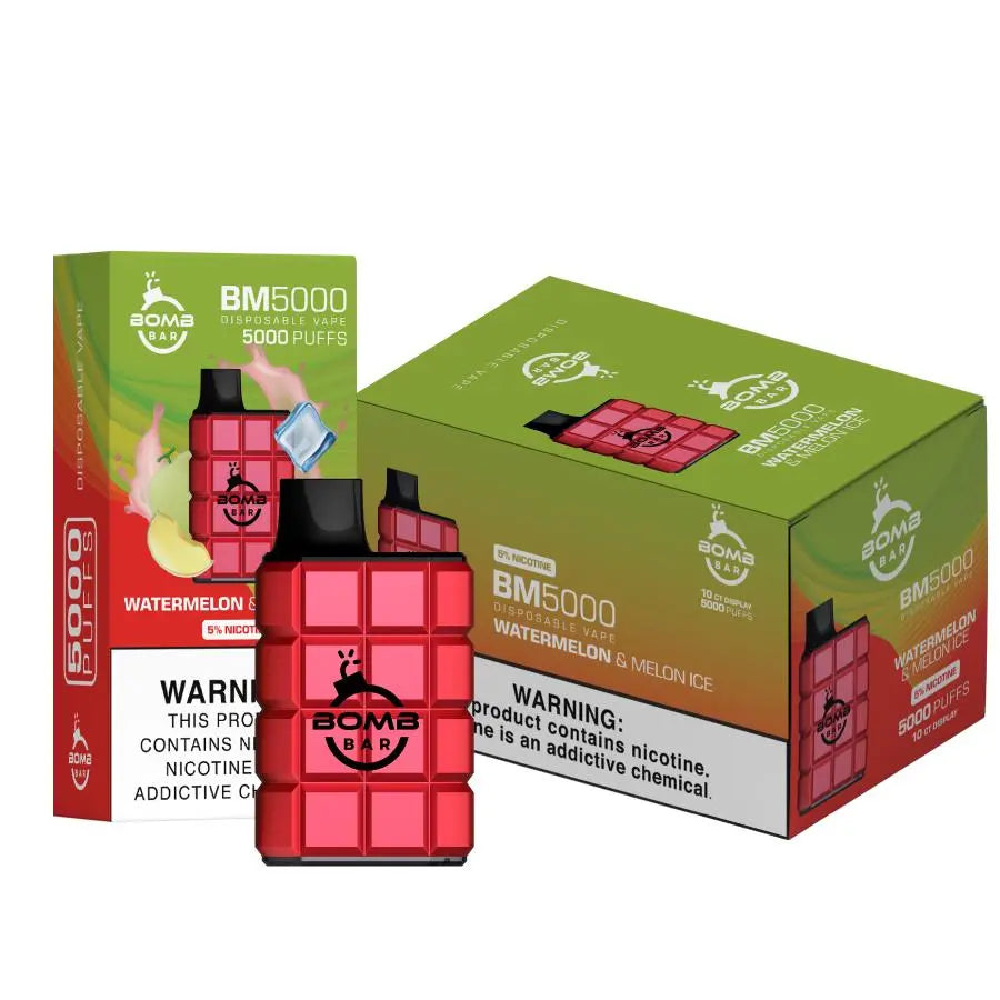 Bomb Bar 5000 Puffs Disposable Vape - Alternative pods | Online Vape & Smoke Shop