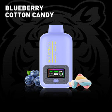 Boring Tiger 25000 Puffs - Blueberry Cotton Candy