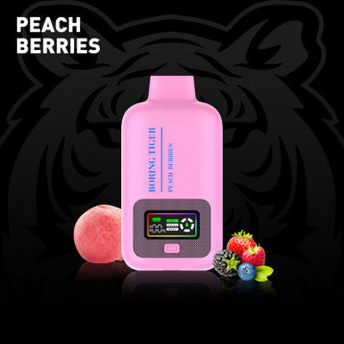 Boring Tiger 25000 Puffs - Peach Berries