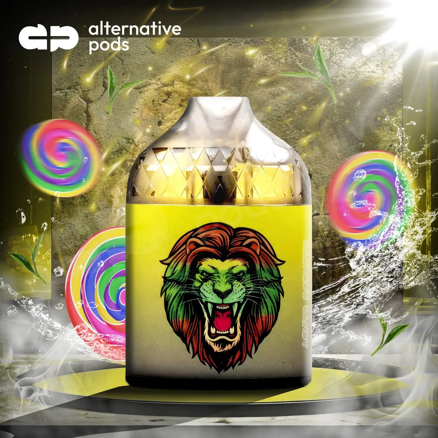 BosVape 8500 Puffs Disposable Vape - Rainbow Candy 