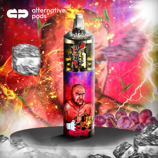 BosVape Tough Guys Edition 10K Disposable Vape - Grape Ice 
