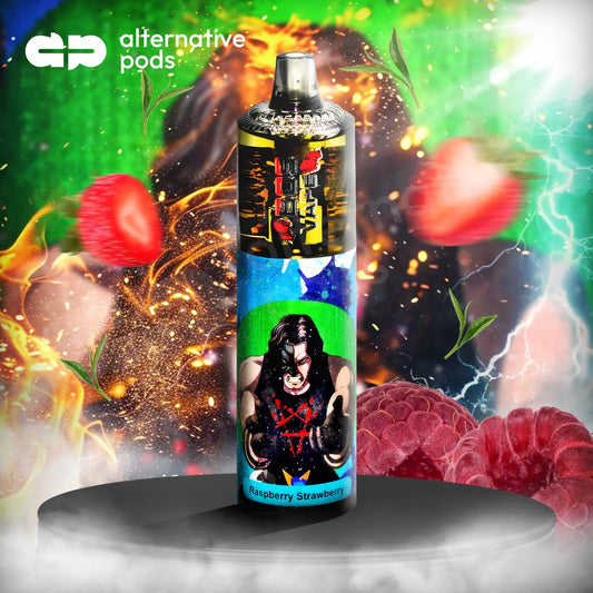 BosVape Tough Guys Edition 10K Disposable Vape - Raspberry Strawberry 