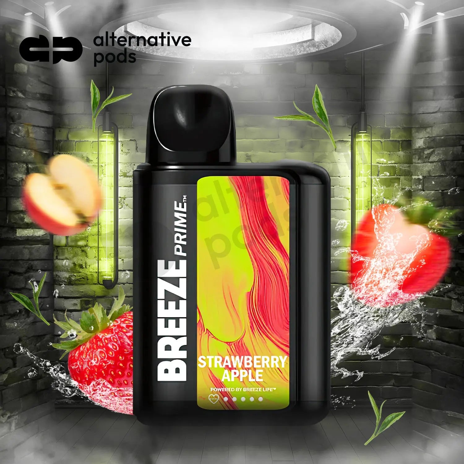 Breeze Prime 6000 Disposable - Strawberry Apple 