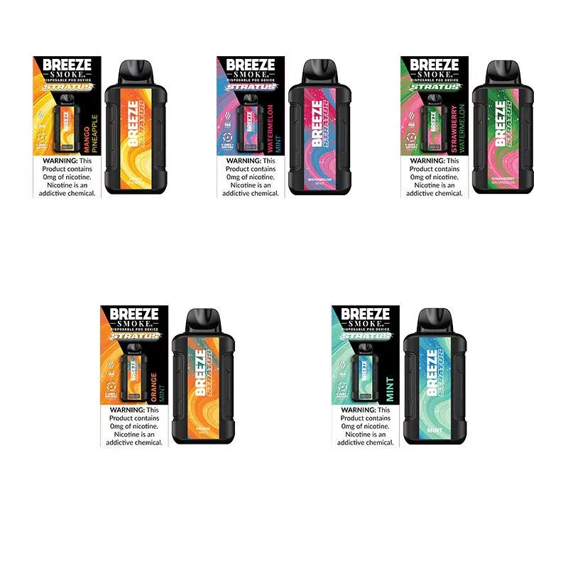Breeze Stratus 15k 0% Nicotine Disposable Vape Breeze Stratus 15k 0% Nicotine Disposable Vape