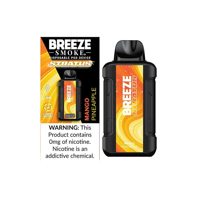 Breeze Stratus 15k 0% Nicotine - Mango Pineapple 