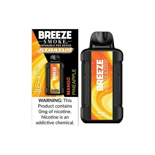 Breeze Stratus 15k 0% Nicotine - Mango Pineapple 
