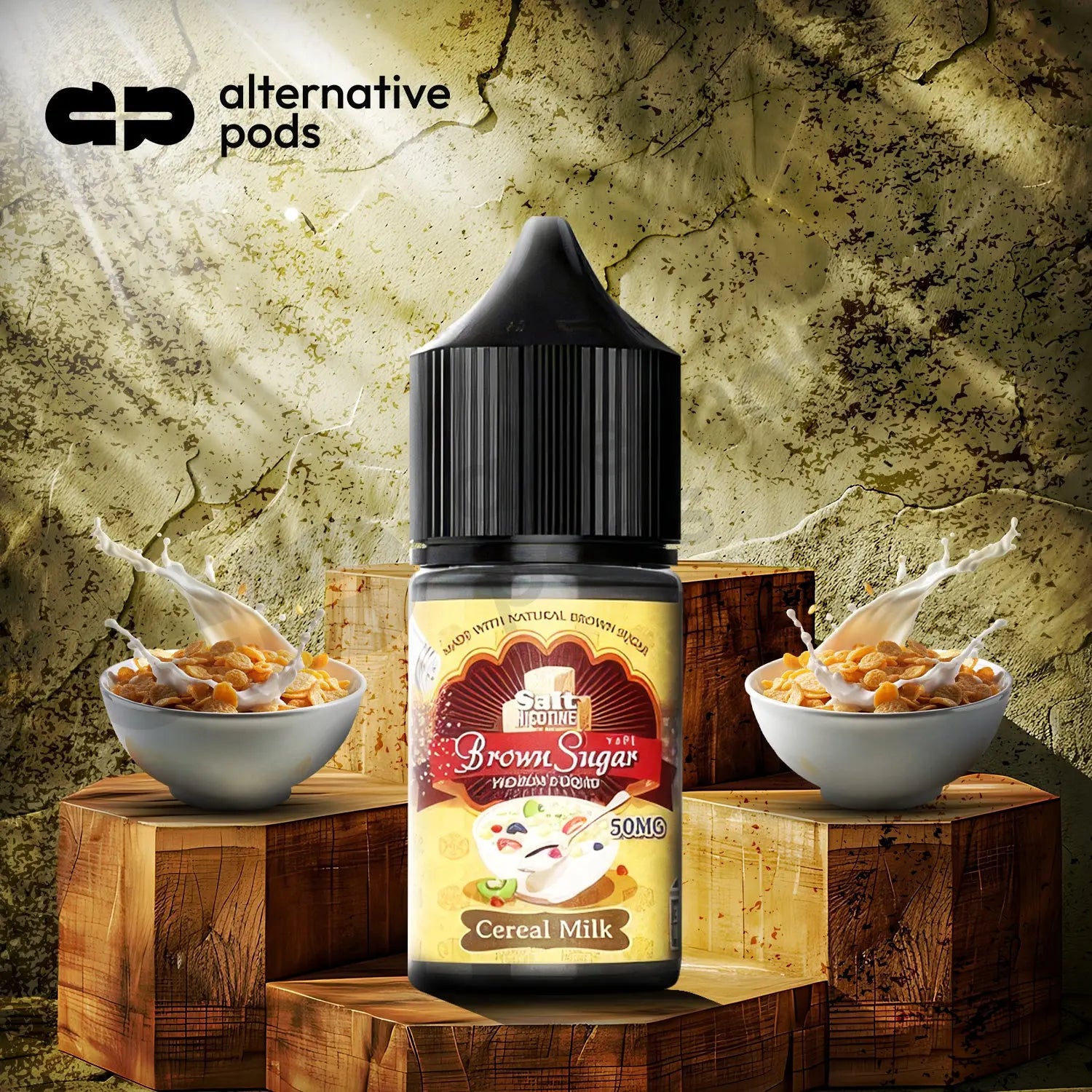 Brown Sugar Nicotine Salt E-Liquid 30ML - Alternative pods | Online Vape & Smoke Shop