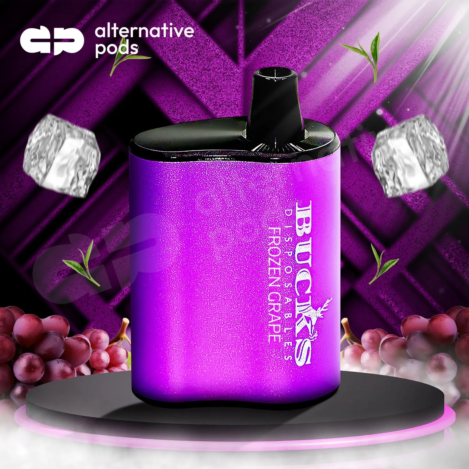 Bucks 5000 Puffs Disposable Vape - Frozen Grape 
