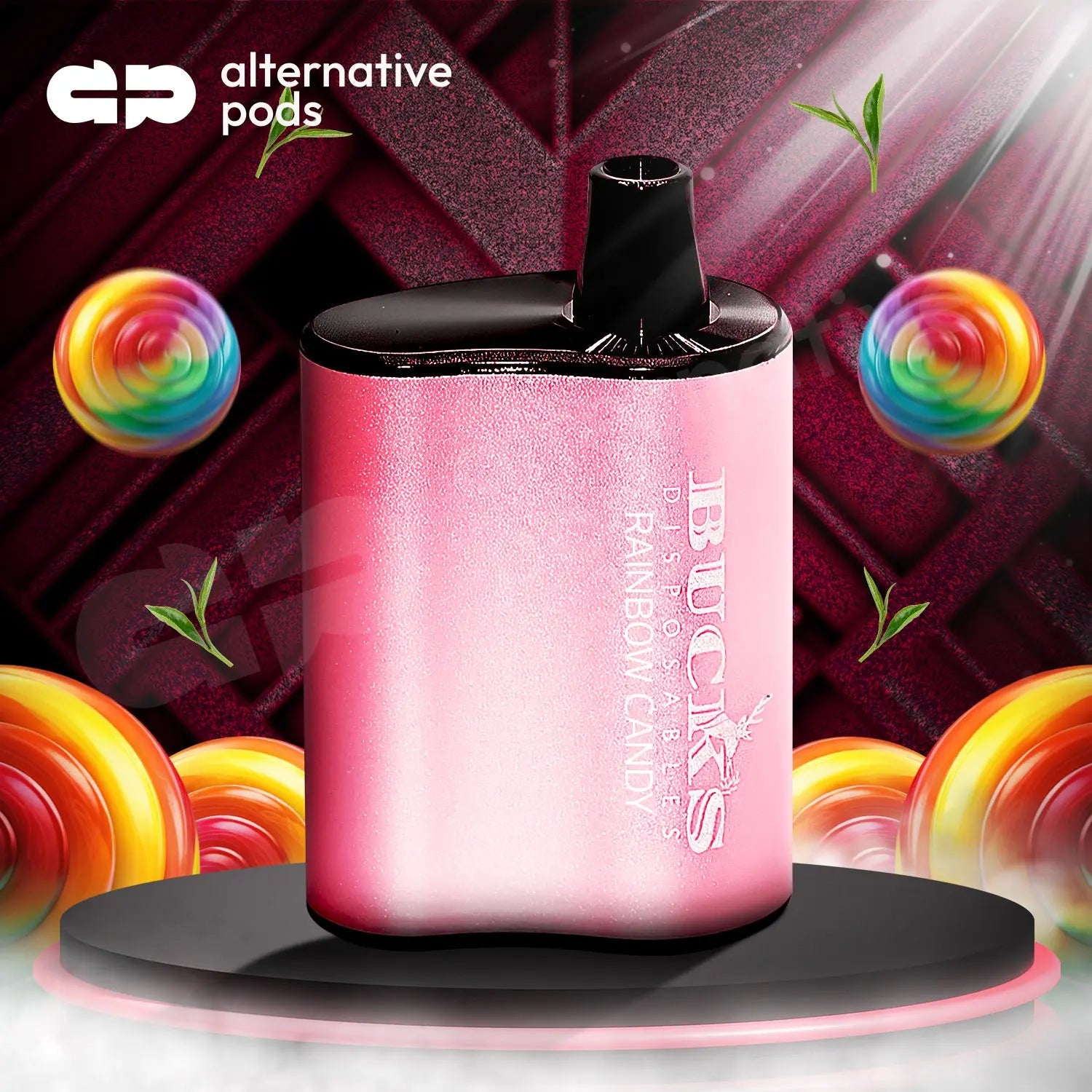 Bucks 5000 Puffs Disposable Vape - Rainbow Candy 