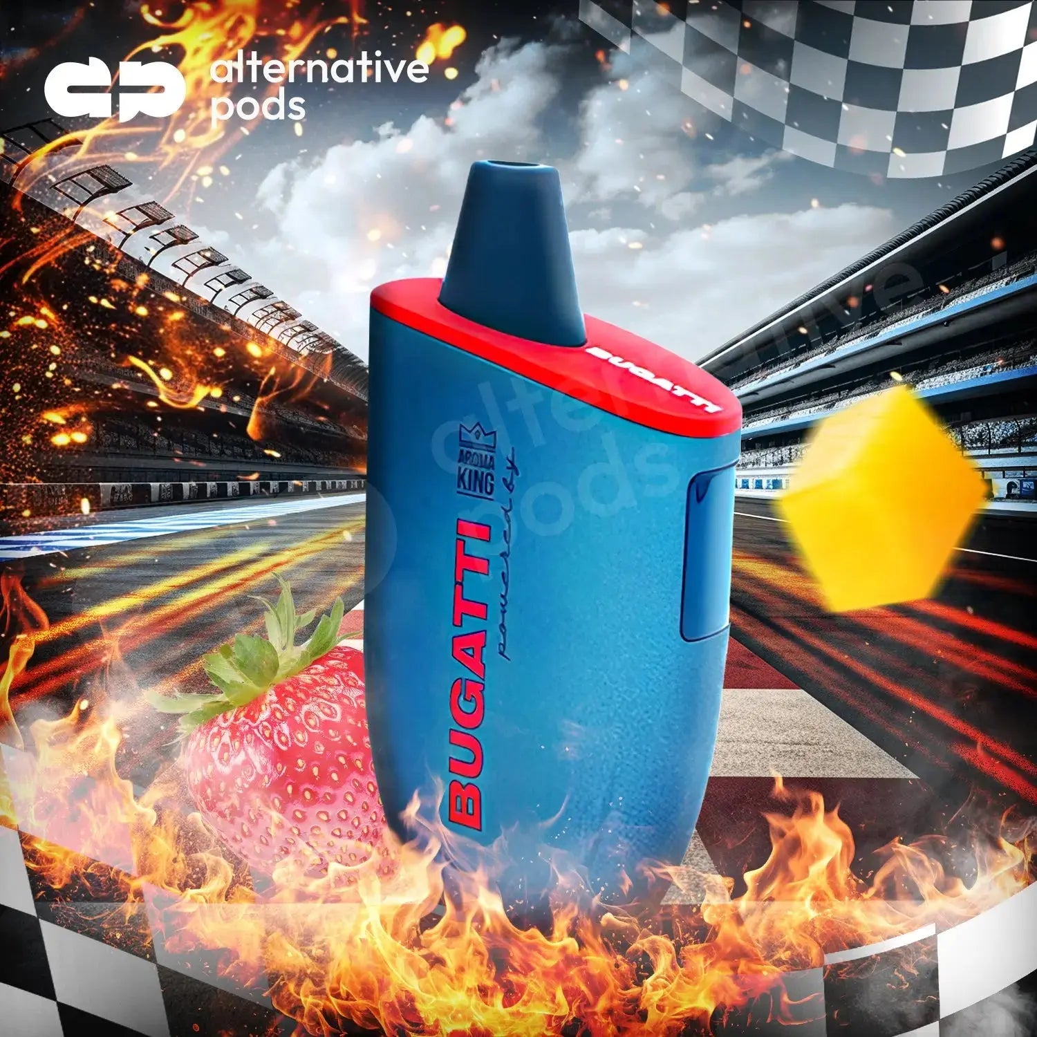 Bugatti Elite 9000 Disposable - Strawberry Mango 