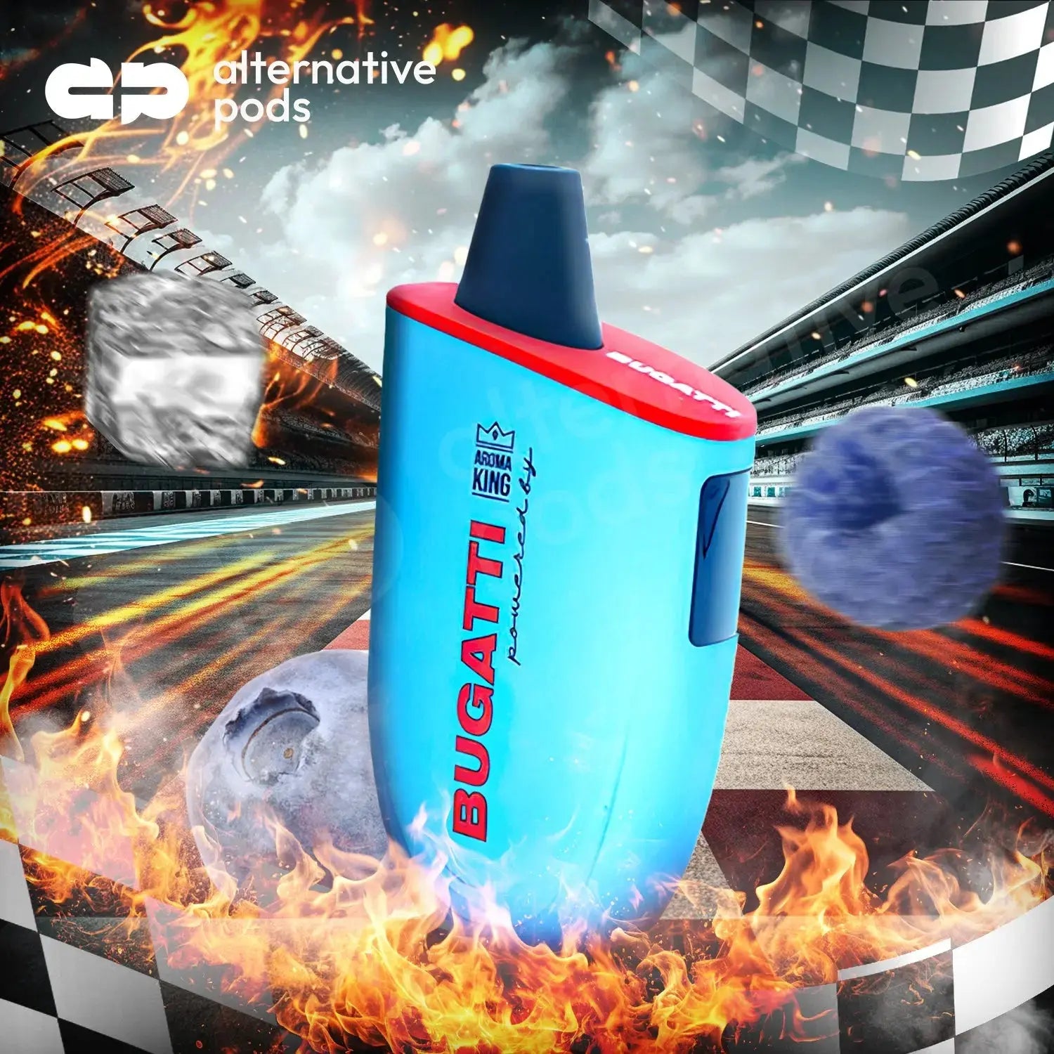 Bugatti Elite 9000 Disposable - Mixed Berry Ice 