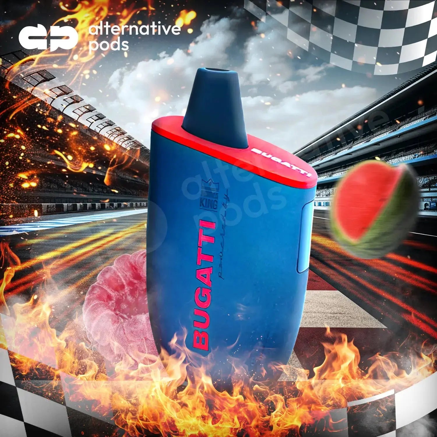 Bugatti Elite 9000 Disposable - Watermelon Ice 