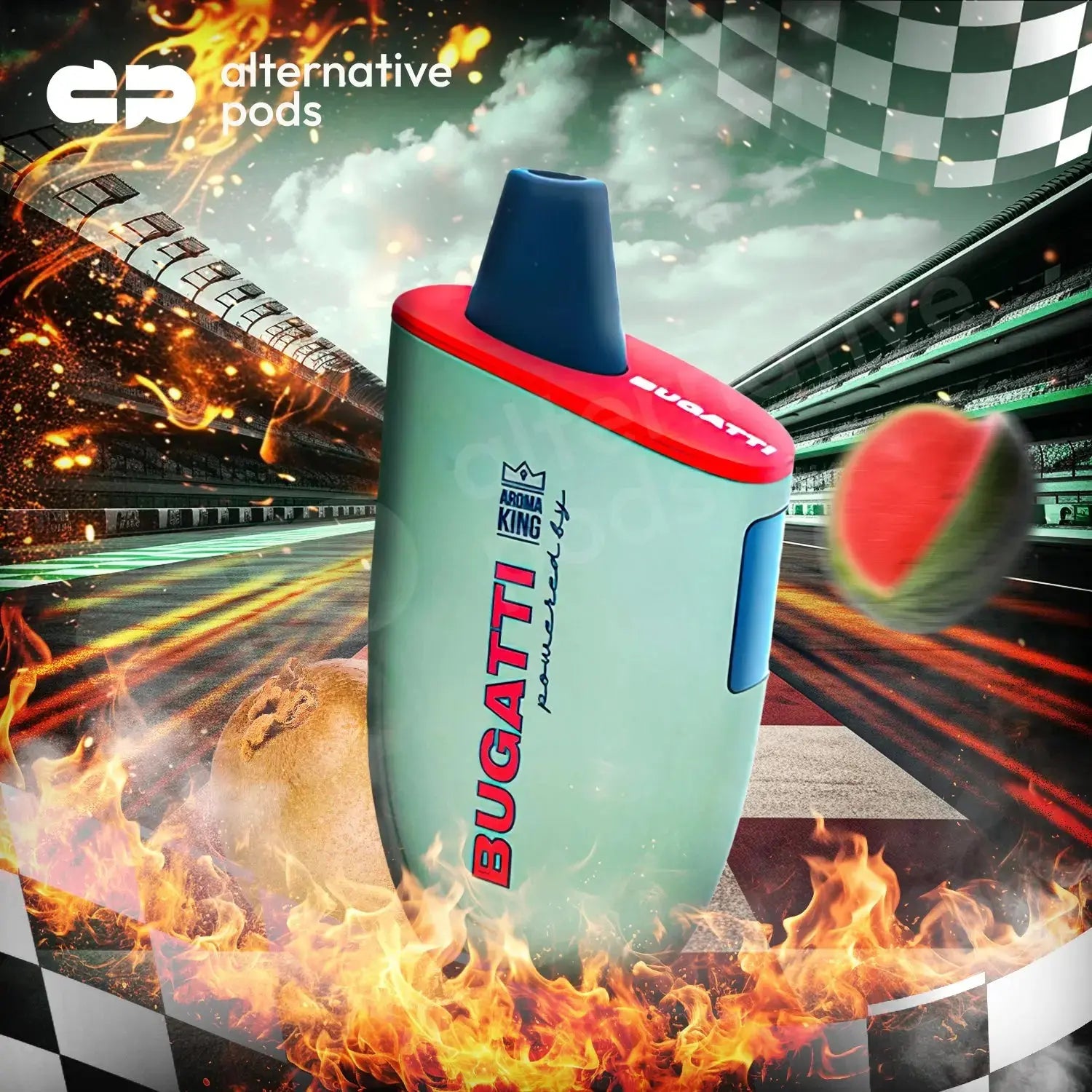 Bugatti Elite 9000 Disposable - Sweet Rainbow 