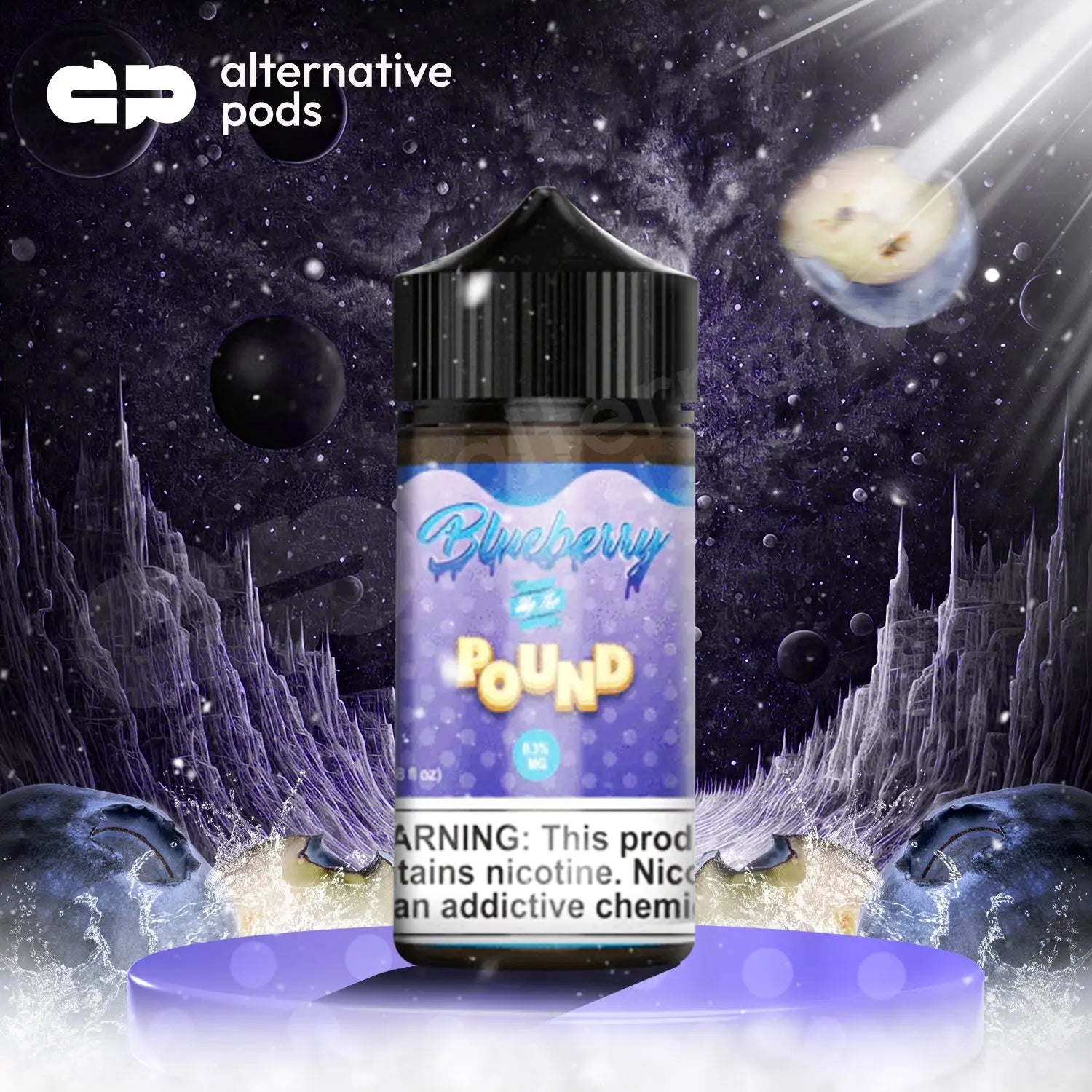 By The Pound E-Liquid 100ML By the Pound - Blueberry 