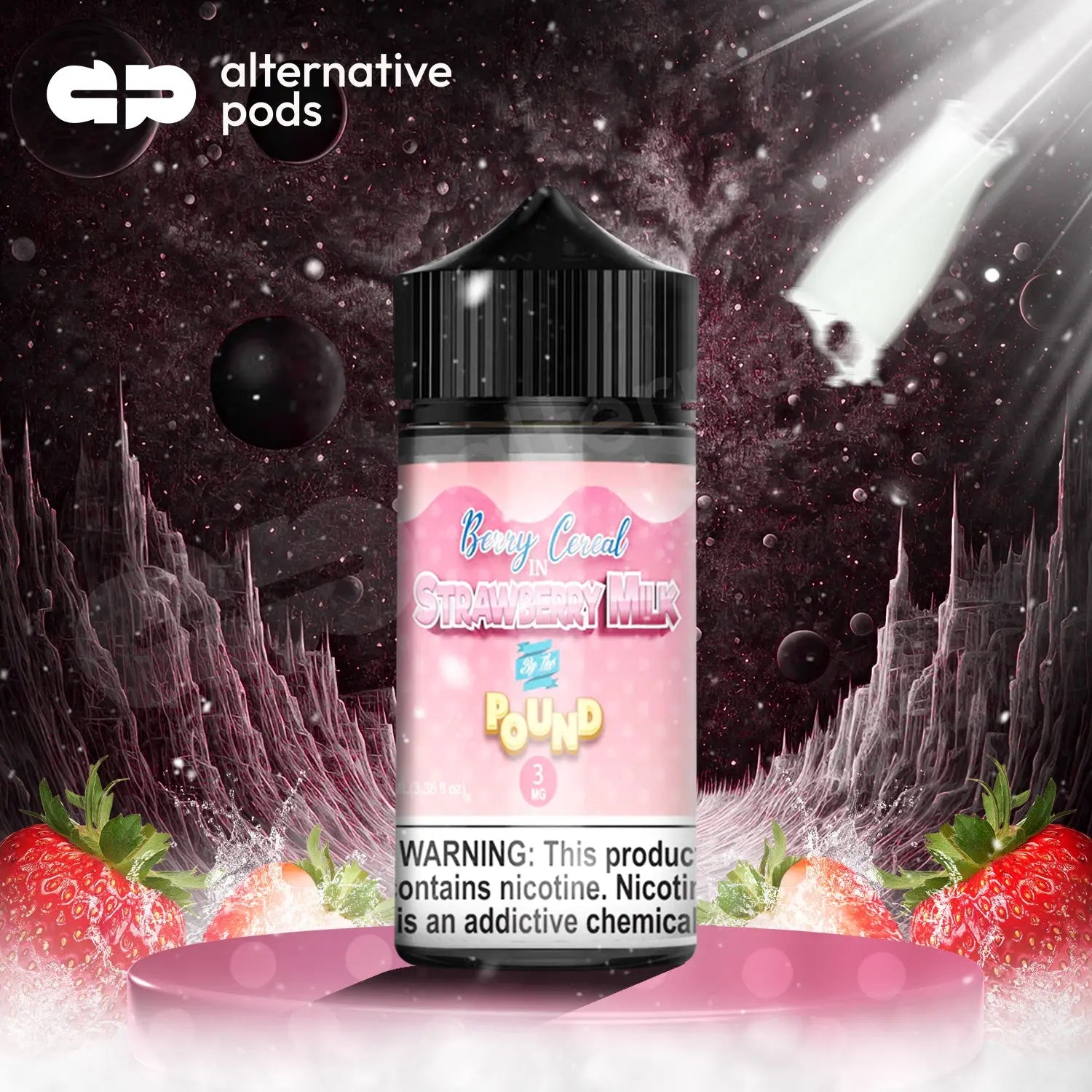 By The Pound E-Liquid 100ML By the Pound - Strawberry Milk 