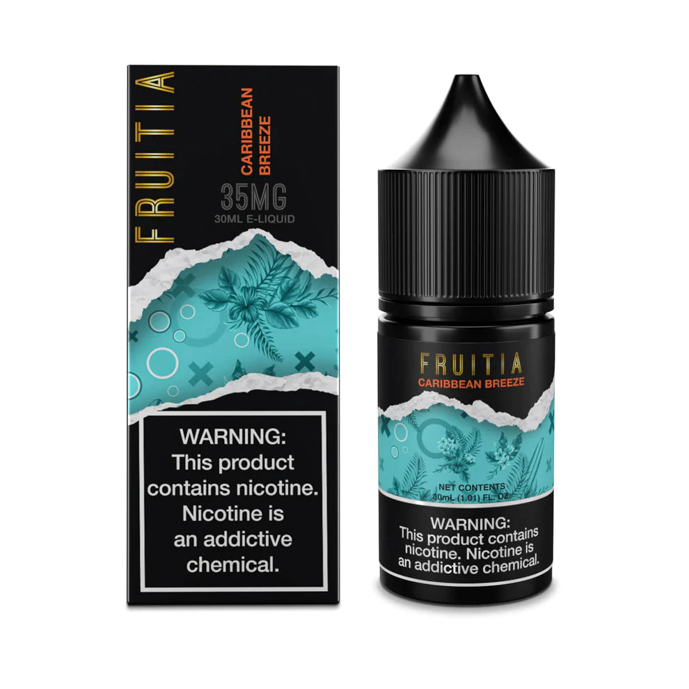 Fruitia Nicotine Salt E-Liquid By Fresh Farms 30ML - Caribbean Breeze