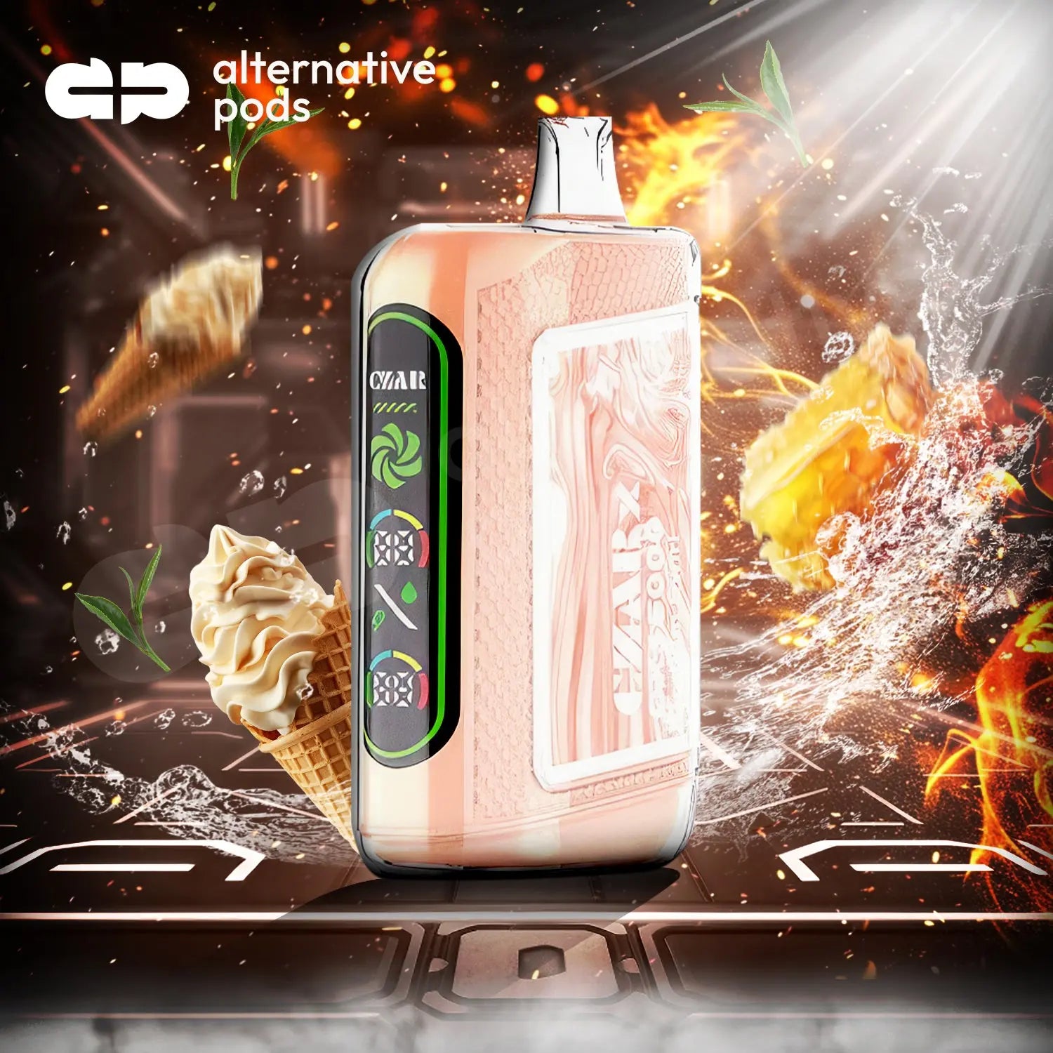 czar x cx15000 puffs disposable vape CZAR x CX15000 Disposable | 15000 Puffs main image 1