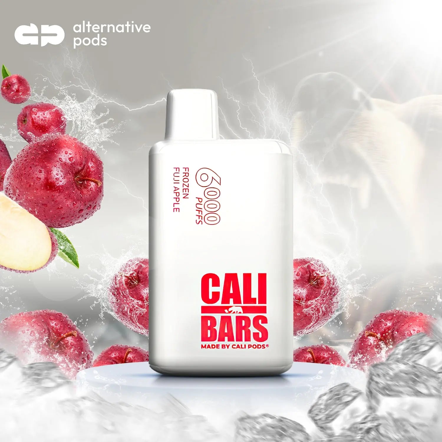 Cali Bars V2 6000 Disposable Vape - Frozen Fuji Apple 