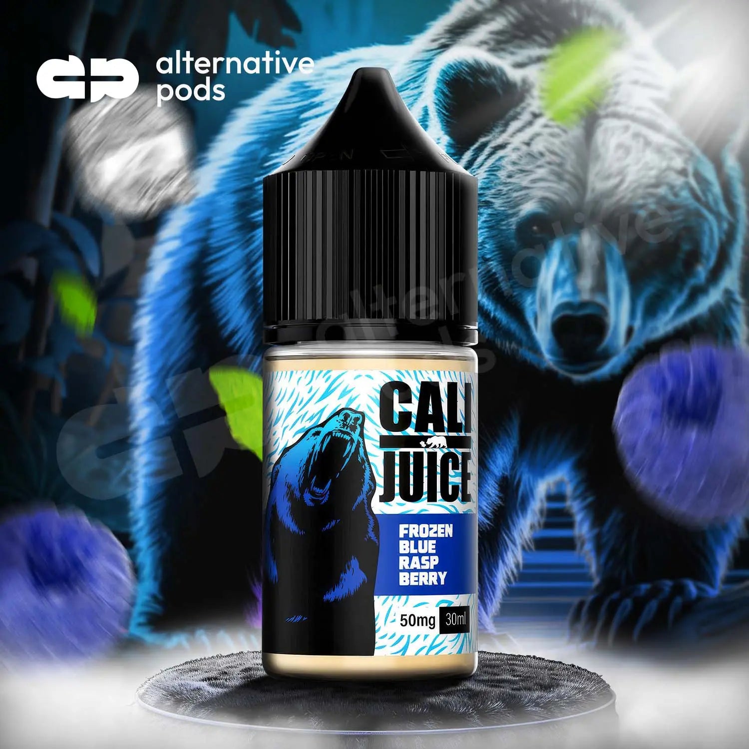 Cali Juice E-Liquid 100ML - Frozen Blue Raspberry 