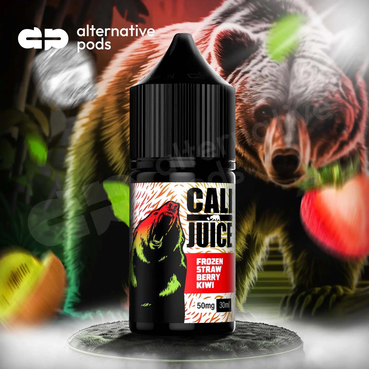 Cali Juice E-Liquid 100ML - Frozen Strawberry Kiwi 