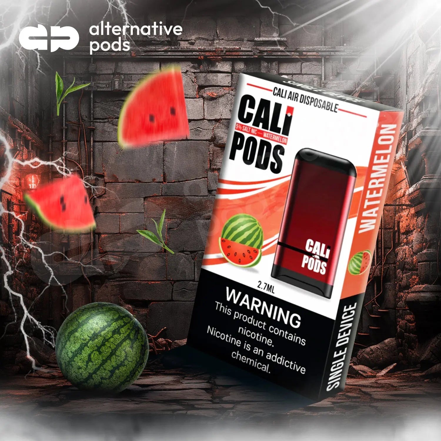 Cali Pods Air Disposable Vape - Watermelon 