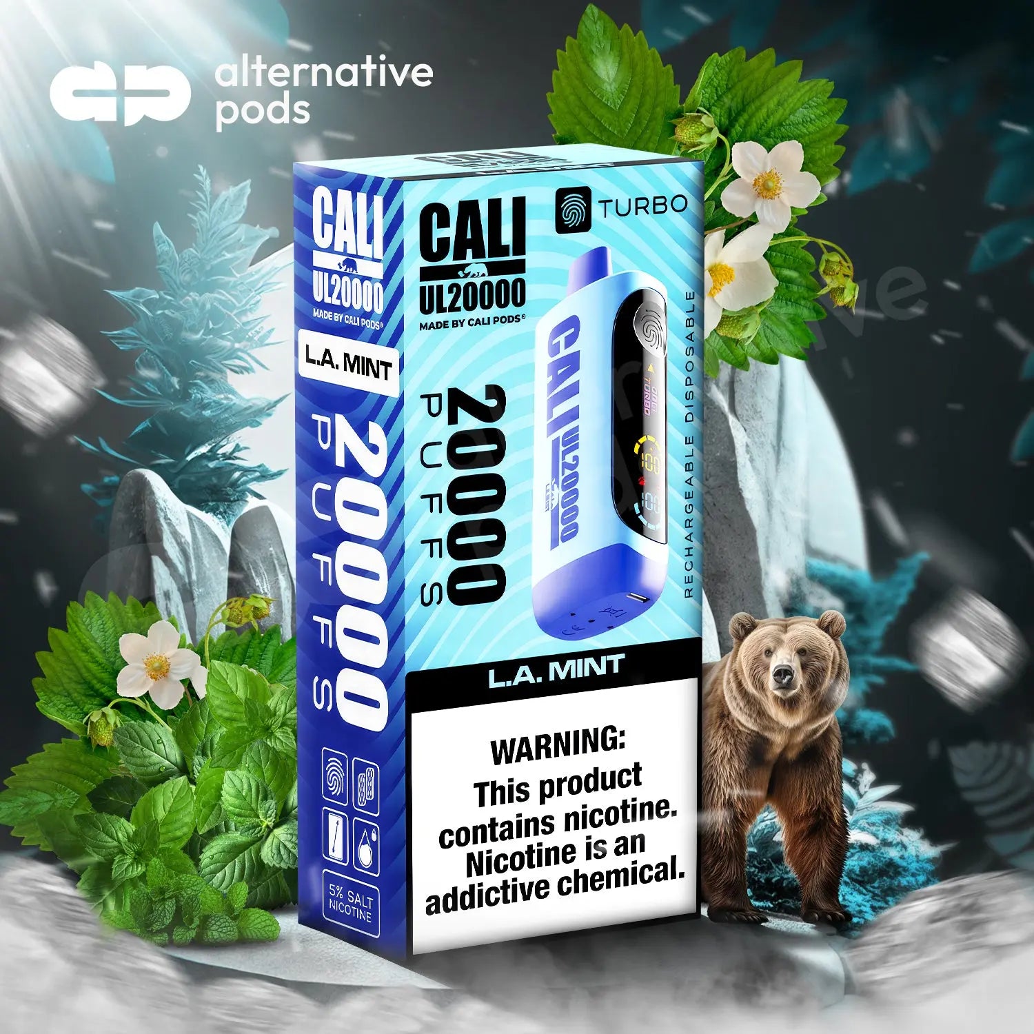 Cali UL20000 Disposable - Alternative pods | Online Vape & Smoke Shop