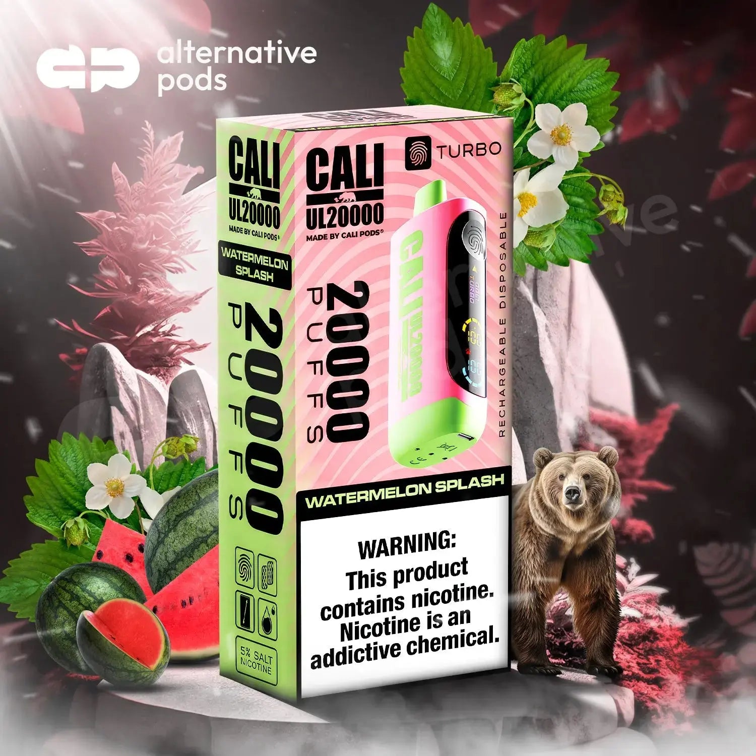 Cali UL20000 Disposable - Alternative pods | Online Vape & Smoke Shop