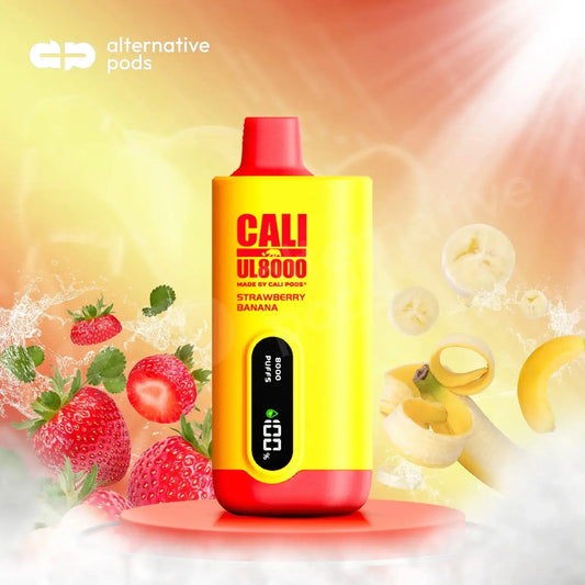 Cali UL8000 Disposable - Strawberry Banana 