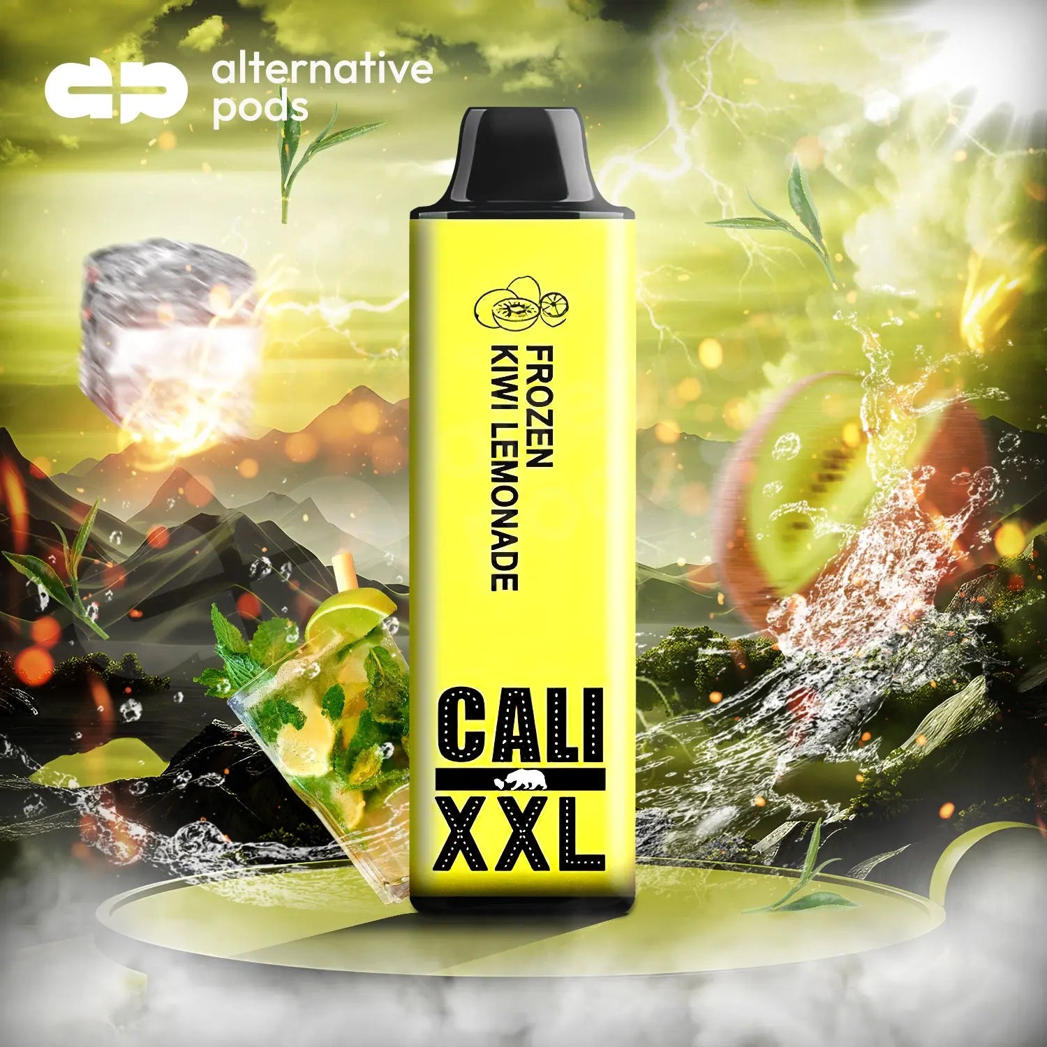 Cali XXL Disposable Vape - Frozen Kiwi Lemonade 