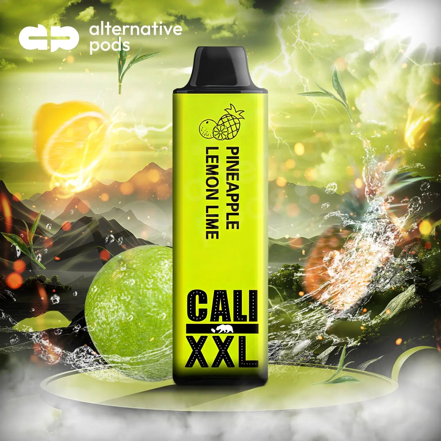Cali XXL Disposable Vape - Pineapple Lemon Lime 