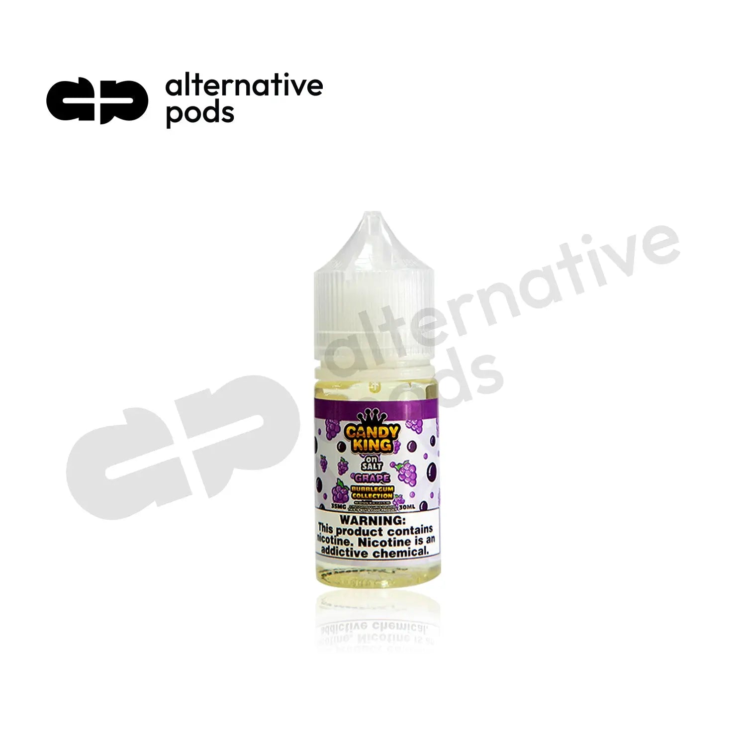 Candy King On Salt Bubblegum Collection Nicotine Salt E-Liquid 30ML - Alternative pods | Online Vape & Smoke Shop