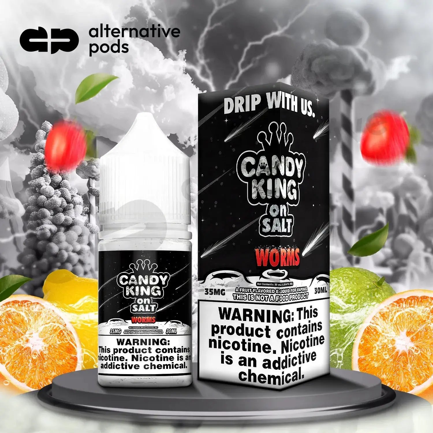 Candy King On Salt Nicotine Salt E-Liquid 30ML - Alternative pods | Online Vape & Smoke Shop
