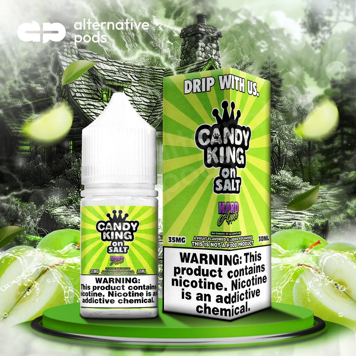 Candy King On Salt Synthetic Nicotine Salt E-Liquid 30ML - Alternative pods | Online Vape & Smoke Shop