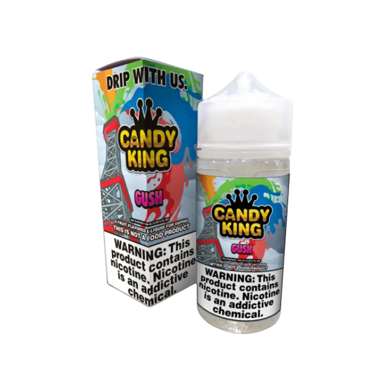 Candy King Synthetic Nicotine E-Liquid 100ML - Alternative pods | Online Vape & Smoke Shop