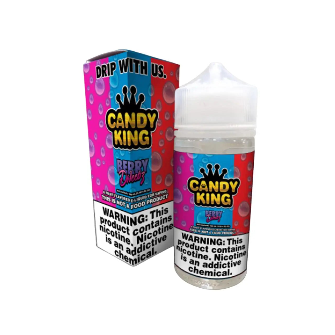 Candy King Synthetic Nicotine E-Liquid 100ML - Alternative pods | Online Vape & Smoke Shop